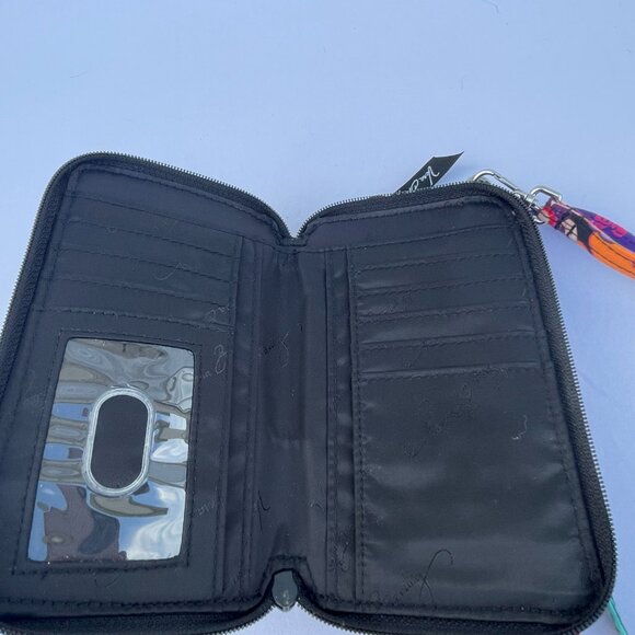 Vera Bradley's All in One Crossbody Bag Wristlet Wallet Floral Fiesta - Picture 3 of 8